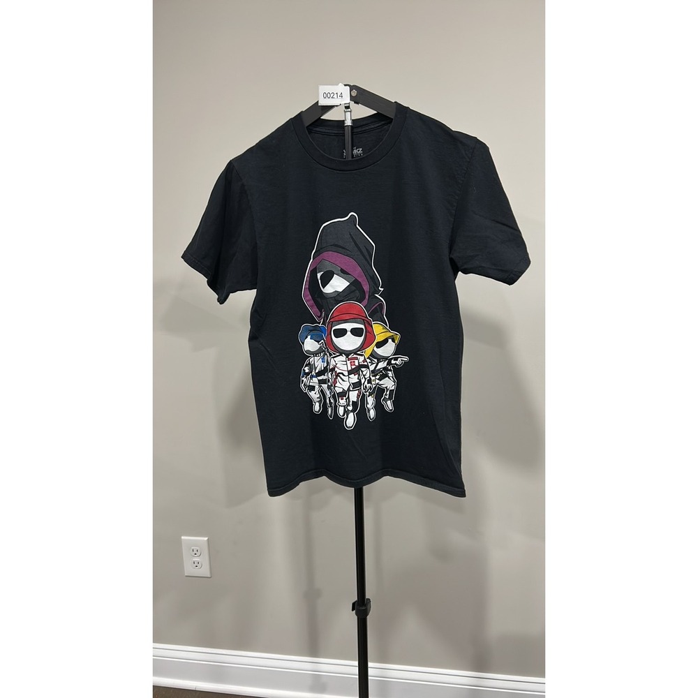 Jabbawockeez JBWKZ Clothing Graphic T-Shirt Black Mens Size S Made in USA